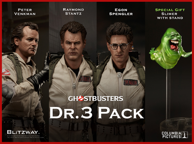 Blitzway Ghostbusters - 3 Pack